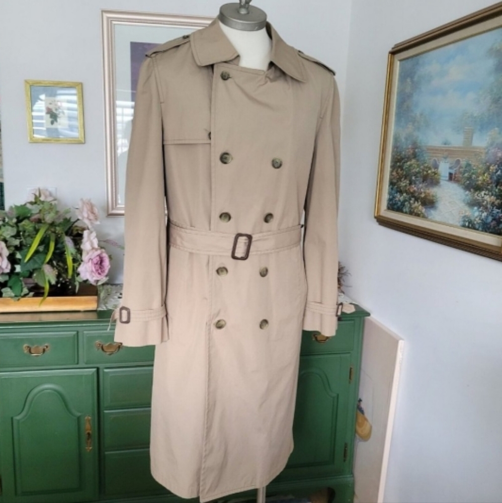 Vintage London Fog Trench with Zip-in Liner